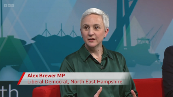 Alex on BBC Politics South